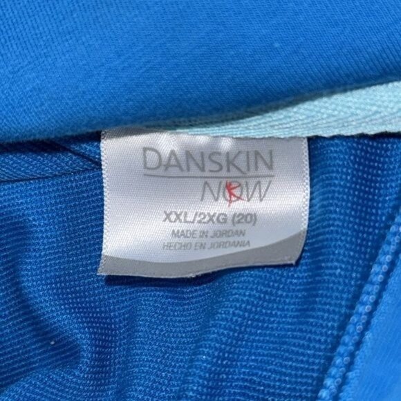 Danskin Now Blue Zip-Up Jacket XXL - Picture 4 of 8